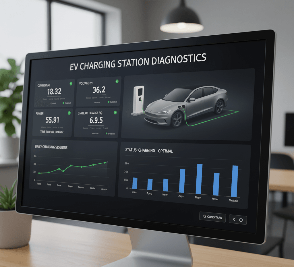 System zarządzania stacjami ładowania – monitoring i rozliczanie EV System
