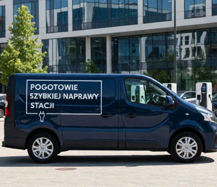 Naprawa awaryjna stacji ładowania