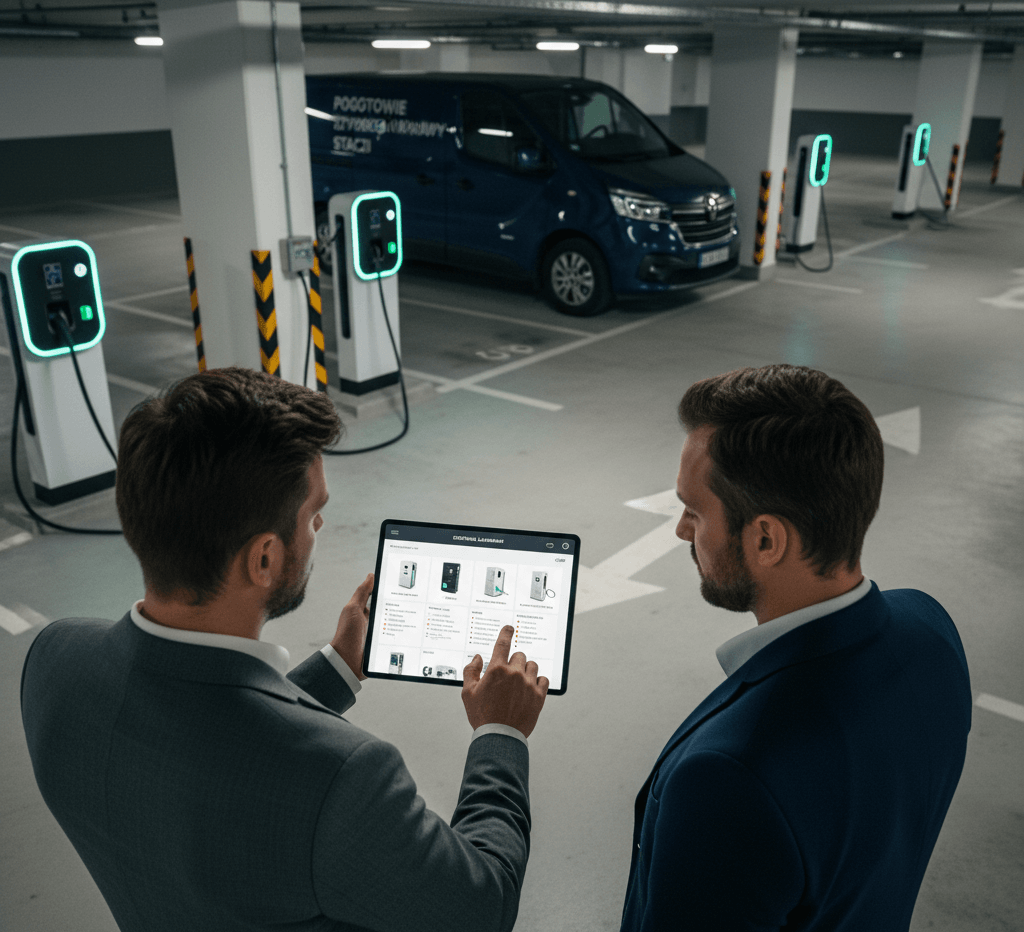 Projektowanie i doradztwo techniczne dla stacji ładowania EV Projektowanie i doradztwo